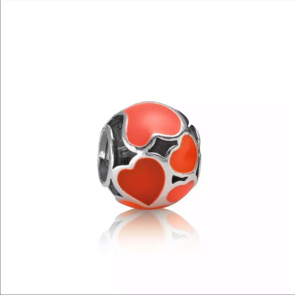 Authentic Pandora Red Hot Love Charm